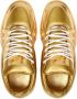 Giuseppe Zanotti Talon metallic mid-top sneakers Gold - Thumbnail 4