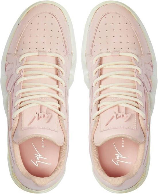 Giuseppe Zanotti Talon mid-rise sneakers Pink