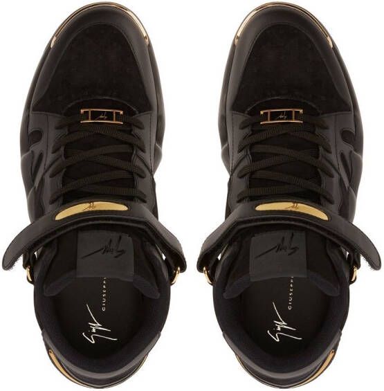 Giuseppe Zanotti Talon mid-top sneakers Black