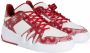 Giuseppe Zanotti Talon paisley-print sneakers Red - Thumbnail 2