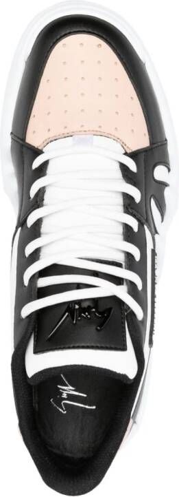 Giuseppe Zanotti Talon panelled-design sneakers White
