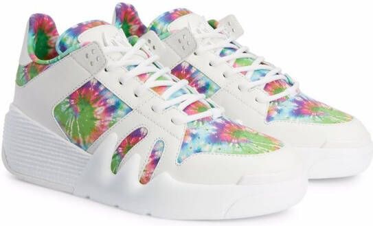 Giuseppe Zanotti Talon tie-dye low-top sneakers Black