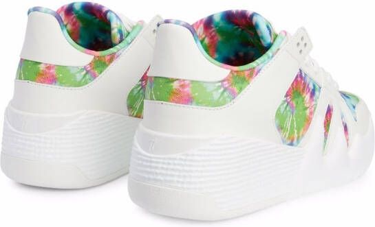 Giuseppe Zanotti Talon tie-dye low-top sneakers Black