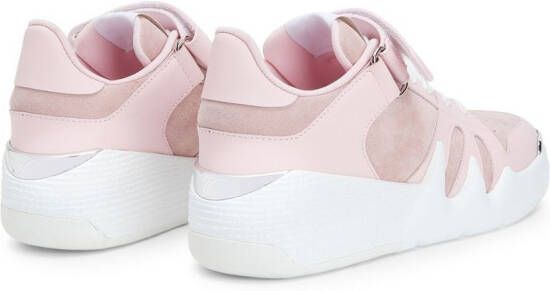 Giuseppe Zanotti Talon touch-strap sneakers Pink