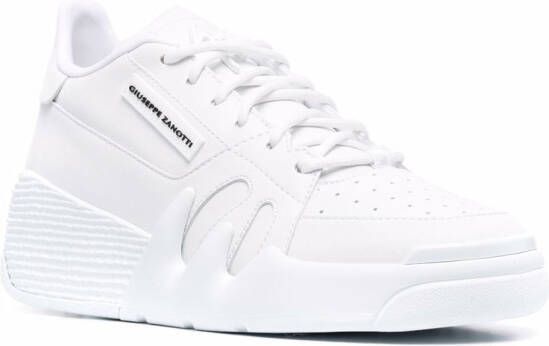 Giuseppe Zanotti Talon wedge sneakers White
