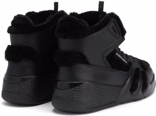 Giuseppe Zanotti Talon Winter hi-top sneakers Black