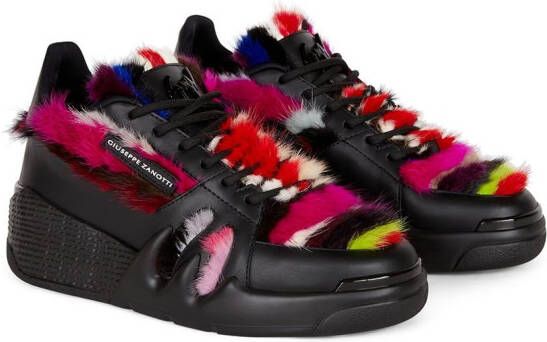 Giuseppe Zanotti Talon Winter low-top sneakers Black