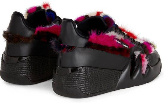 Giuseppe Zanotti Talon Winter low-top sneakers Black