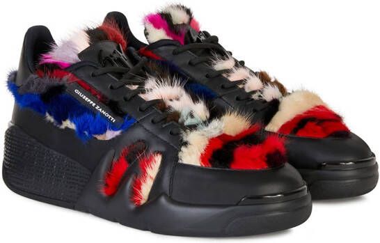 Giuseppe Zanotti Talon Winter Sneakers Black
