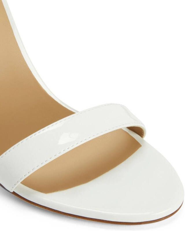 Giuseppe Zanotti Tara block-heel sandals White
