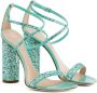 Giuseppe Zanotti Tara glitter-detail sandals Green - Thumbnail 2