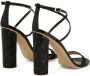 Giuseppe Zanotti Tara glitter sandals Black - Thumbnail 3