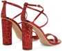 Giuseppe Zanotti Tara glitter sandals Red - Thumbnail 3