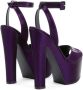 Giuseppe Zanotti Tarifa 170mm platform sandals Purple - Thumbnail 3