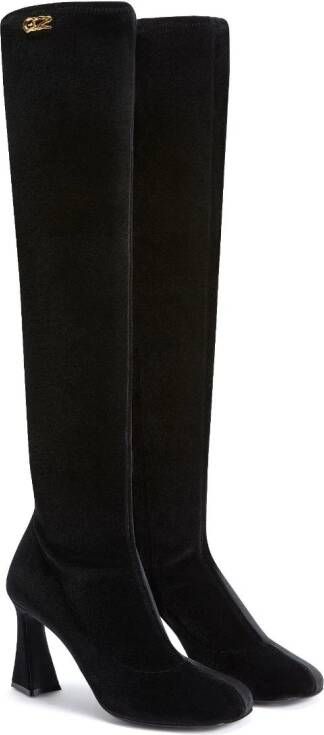 Giuseppe Zanotti Teresee 85mm leather boots Black