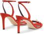 Giuseppe Zanotti Thais 85mm suede sandals Orange - Thumbnail 3