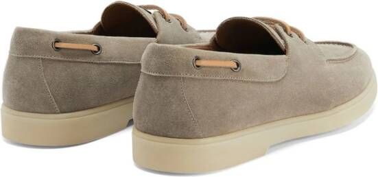 Giuseppe Zanotti The Maui boat shoes Grey