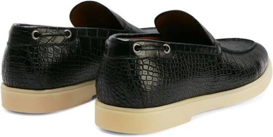 Giuseppe Zanotti The Maui leather loafers Black
