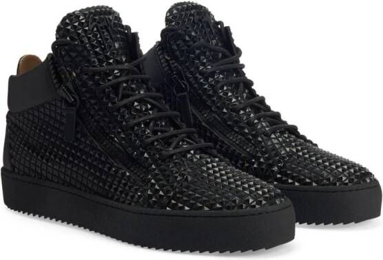 Giuseppe Zanotti The New Manhattan hi-top sneakers Black