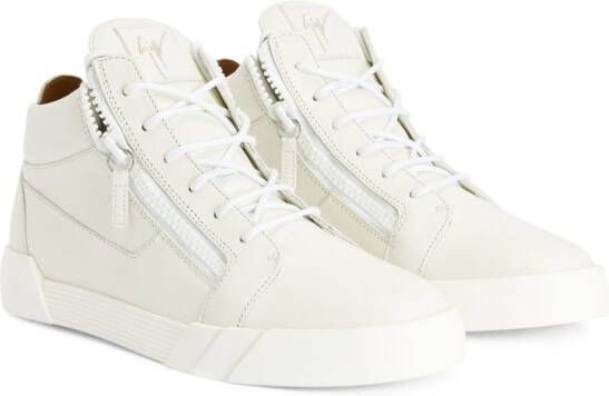 Giuseppe Zanotti The Shark 5.0 Mid hi-top sneakers White