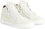 Giuseppe Zanotti The Shark 5.0 Mid hi-top sneakers White - Thumbnail 2