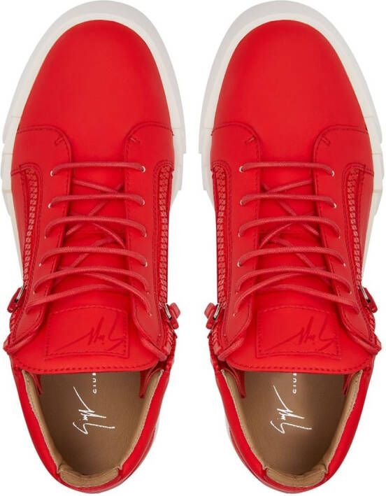 Giuseppe Zanotti The Shark 5.0 sneakers Red