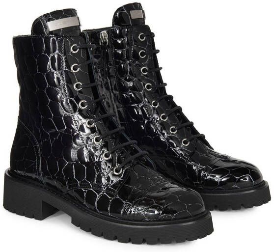Giuseppe Zanotti Thora lace-up boots Black