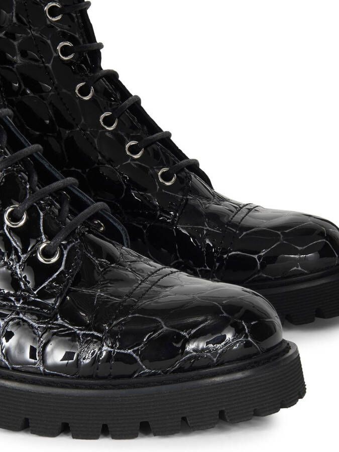 Giuseppe Zanotti Thora lace-up boots Black