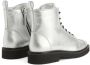 Giuseppe Zanotti Thora lace-up cargo boots Silver - Thumbnail 3