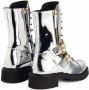 Giuseppe Zanotti Tifa metallic calf-length boots Silver - Thumbnail 3