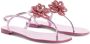 Giuseppe Zanotti Tilliy flower-detailing sandals Pink - Thumbnail 1