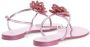 Giuseppe Zanotti Tilliy flower-detailing sandals Pink - Thumbnail 2