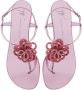 Giuseppe Zanotti Tilliy flower-detailing sandals Pink - Thumbnail 3