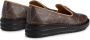 Giuseppe Zanotti Tim logo-embossed leather loafers Brown - Thumbnail 3
