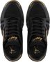 Giuseppe Zanotti tonal panelled perforated sneakers Black - Thumbnail 4
