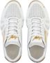 Giuseppe Zanotti tonal panelled perforated sneakers White - Thumbnail 4