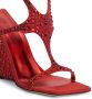 Giuseppe Zanotti Tutankamon 105mm crystal-embellished sandals Red - Thumbnail 4