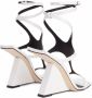 Giuseppe Zanotti Tutankamon 105mm sculpted heel sandals White - Thumbnail 3