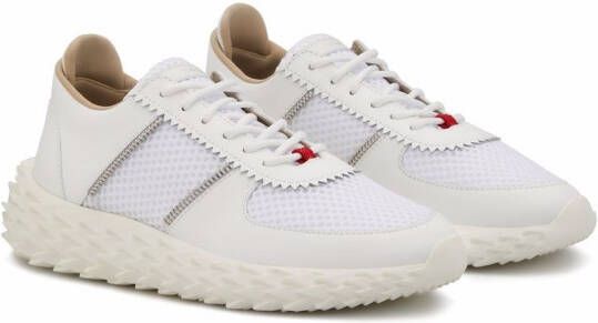 Giuseppe Zanotti Urchin calf leather sneakers White