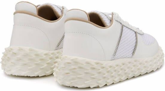 Giuseppe Zanotti Urchin calf leather sneakers White
