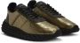 Giuseppe Zanotti Urchin crocodile-embossed panelled sneakers Gold - Thumbnail 2