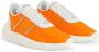 Giuseppe Zanotti Urchin crocodile-embossed panelled sneakers Orange - Thumbnail 2