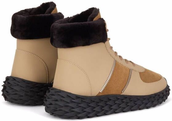 Giuseppe Zanotti Urchin high-top sneakers Neutrals