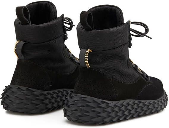 Giuseppe Zanotti Urchin high-top suede sneakers Black