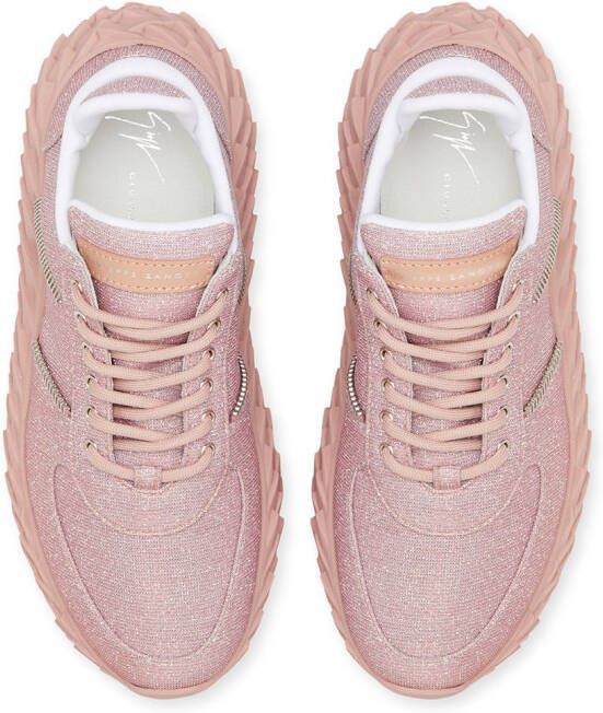 Giuseppe Zanotti Urchin low-top sneakers Pink