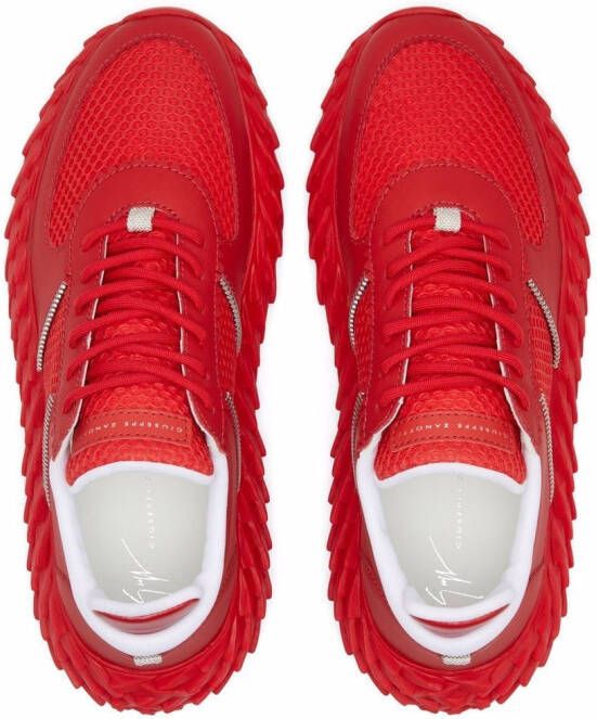 Giuseppe Zanotti Urchin low-top sneakers Red