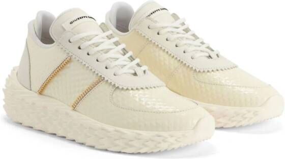 Giuseppe Zanotti Urchin textured-finish sneakers White