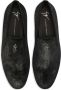 Giuseppe Zanotti velvet slip-on loafers Black - Thumbnail 4