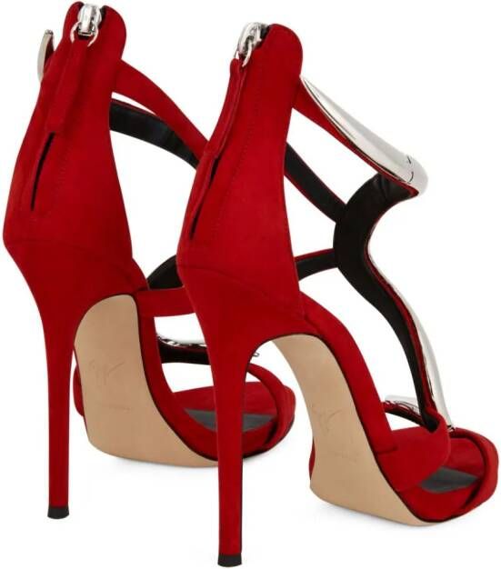 Giuseppe Zanotti Venere 120mm stiletto sandals Red