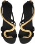 Giuseppe Zanotti Venere flat sandals Black - Thumbnail 4